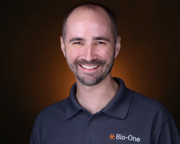 Bio-One of Omaha owner, Chris Meadows, MHA, CM